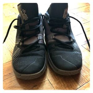 Boys sneakers, worn but looks as new.